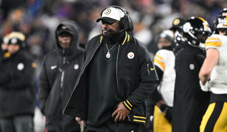 Mike Tomlin registra 183 victorias con los Steelers, una de ellas en el Super Bowl / Foto: Reuters