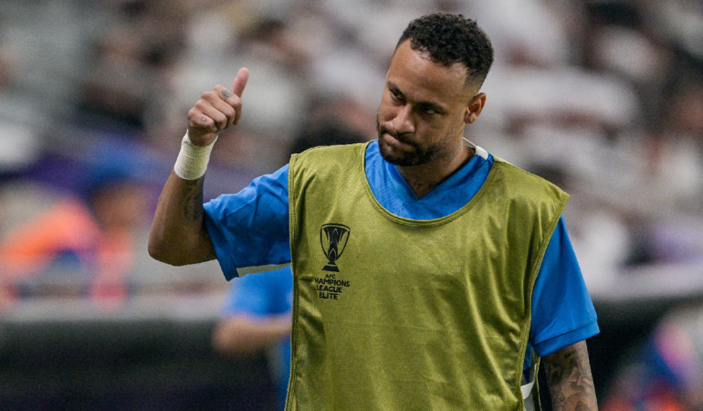 Neymar dice adiós del Al Hilal con apenas unos partidos en Arabia / Foto: Reuters