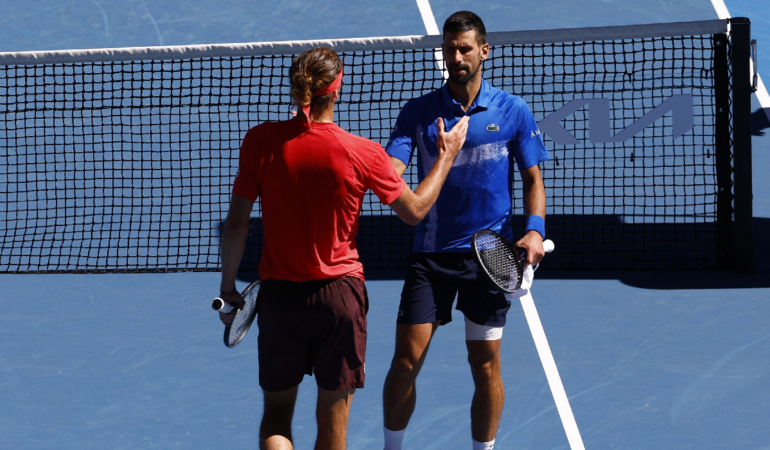 Novak Djokovic se retiró del Australian Open por una lesión muscular foto_ Reuters