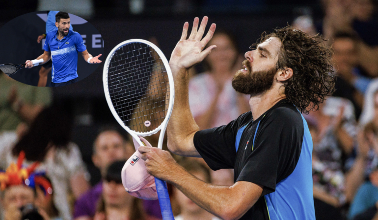 Opelka dio la sorpresa en Brisbane. FOTO AFP