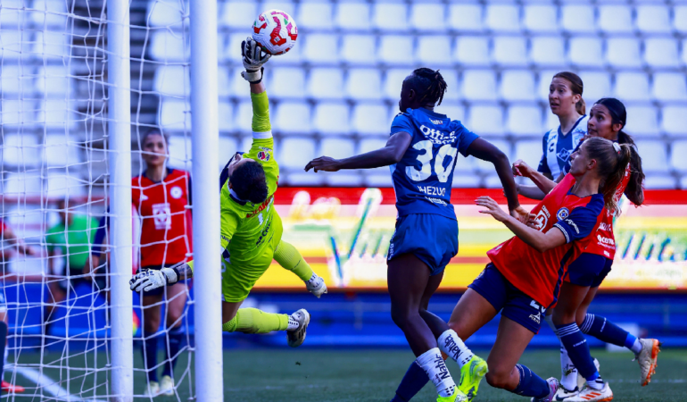 Pachuca no aprovecho su localia y empató con Cruz Azul Femenil. Foto: Mexsport