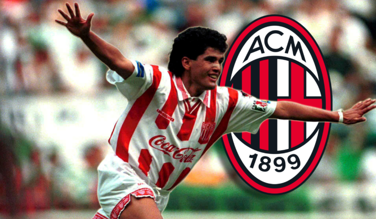 Pedro Pineda llegó al AC Milan desde Ciudad Neza _ Foto_ Mexsport