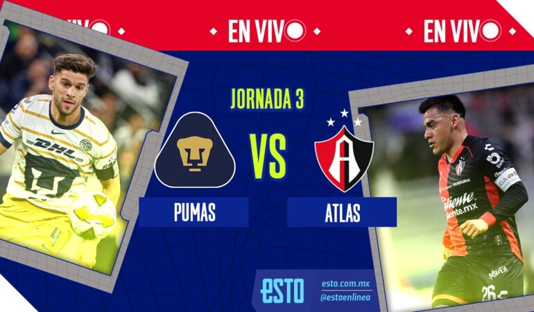 Pumas recibe al Atlas en CU Foto Abril Hernández