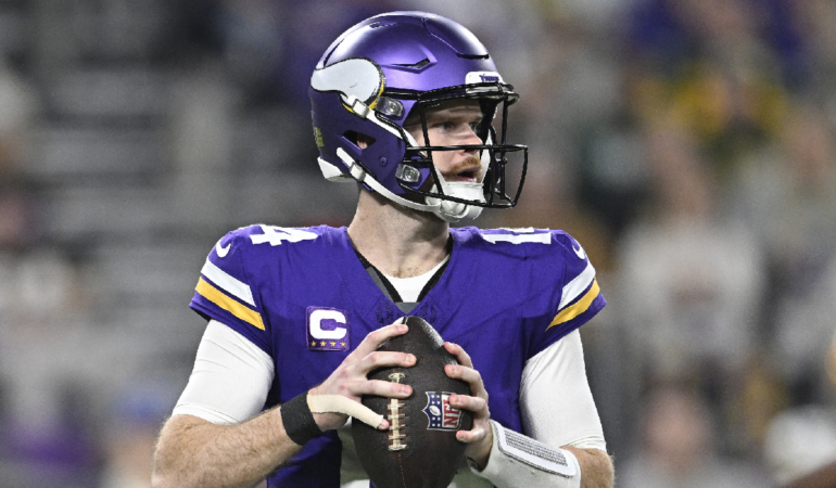 Sam Darnold, el jugador que veía fantasmas. Foto: AFP