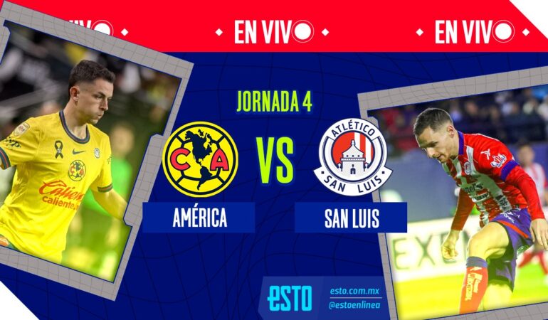 Sigue en vivo el partido de América vs San Luis