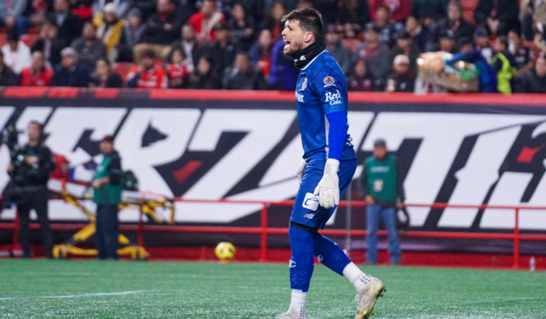 Tiago Volpi podría dejar al Toluca por problemas personales. Foto: Mexsport