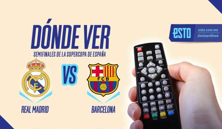 No te pierdas los detalles del Real Madrid vs Barcelona, la final de la Supercopa de España / Arte: Abril Hernández