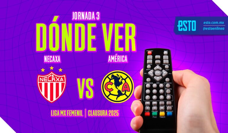 Necaxa vs América Femenil de la jornada 3 del Clausura 2025. Arte: Noé López