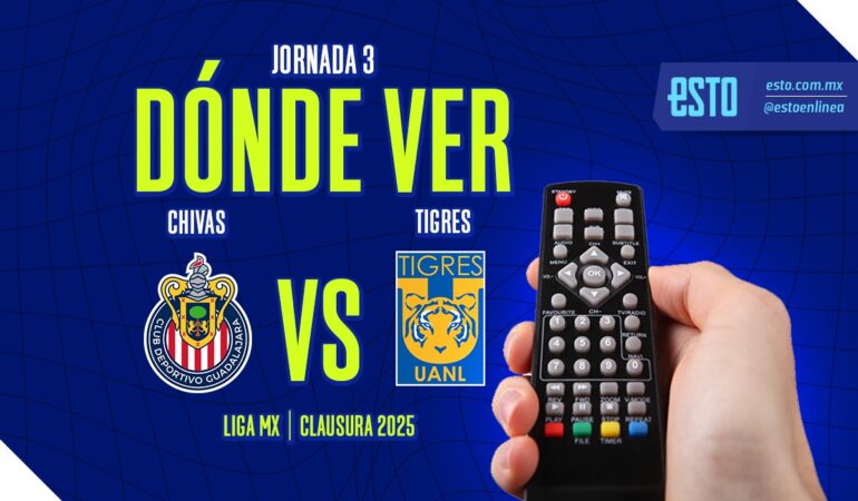 Guadalajara vs Tigres, fecha Clausura 2025. Arte: Abril Hernández