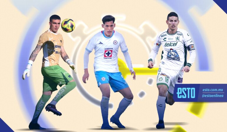 La Liga MX se lució con algunos de los fichajes del mercado invernal / Arte: Abril Hernández