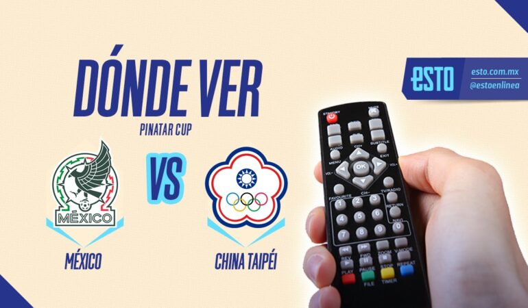 México vs China Taipéi. Arte: Abril Hernández