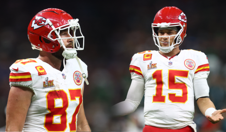 Acusan a ladrones que entraron a la casa de Patrick Mahomes y Travis Kelce / Foto: Reuters