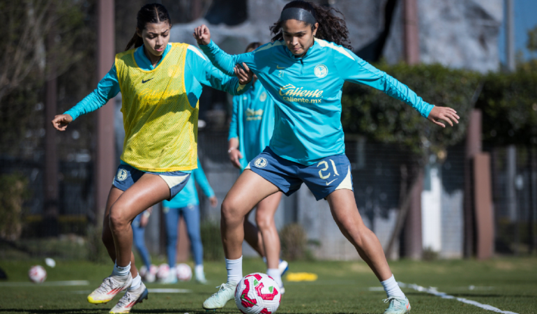 América vs Rayadas Femenil, el duelo más sobresaliente. Foto: @AméricaFemenil