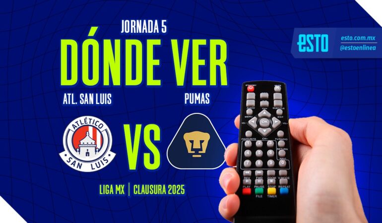 Atlético de San Luis vs Pumas, dónde ver