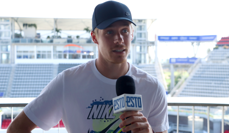 Denis Shapovalov ya ganó un título en 2025 / Foto: Sarahí Melecio / ENVIADA