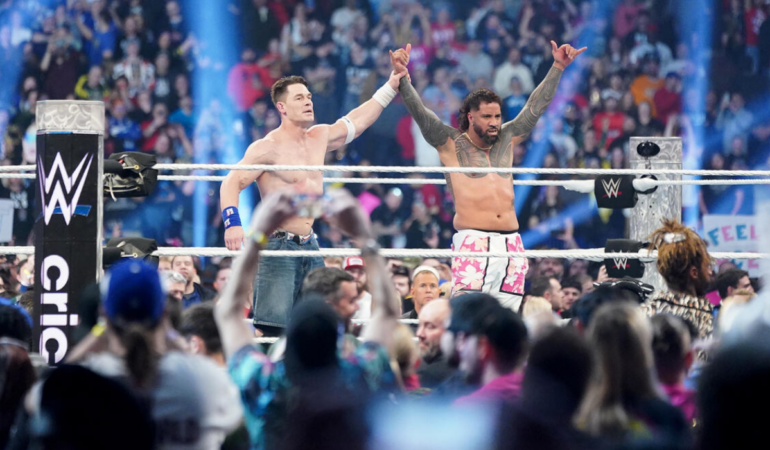Drew McIntyre salió molesto del Royal Rumble por su eliminación / Foto: Cortesía WWE