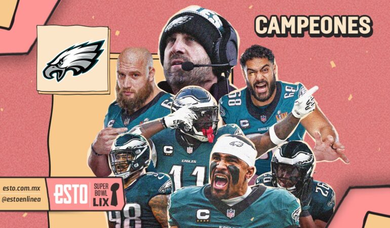 Eagles es el nuevo campeón de la NFL