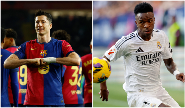 Barcelona y Real Madrid pelean codo a codo por el título Foto_Reuters
