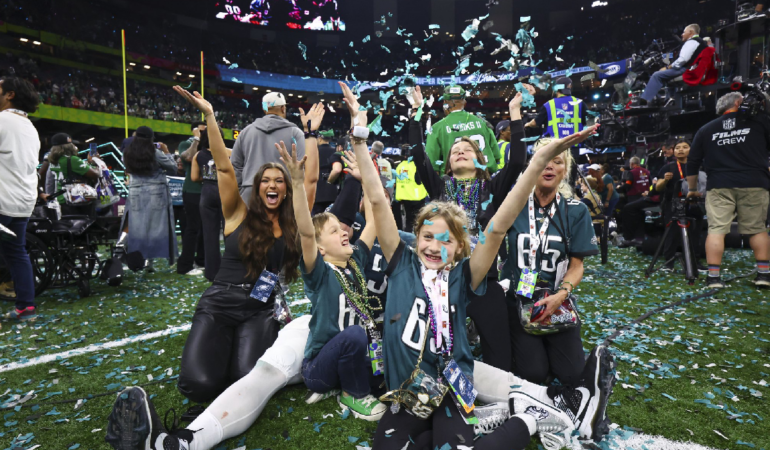 El Super Bowl LIX fue el más visto en su sede en Nueva Orleans. Foto: @NFL