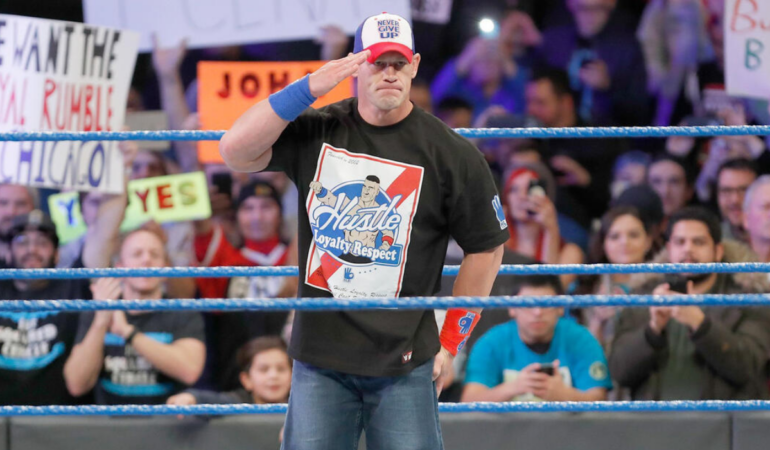 El último Royal Rumble de John Cena es esta noche / Foto: Cortesía WWE