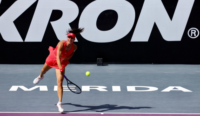 Elina Avanesyan es la única jugadora de Armenia con ranking en la WTA