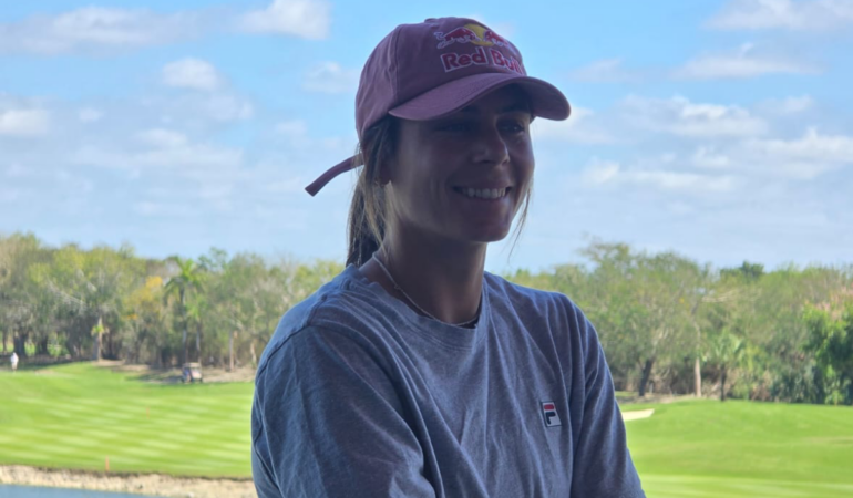 Emma Navarro asegura que su evolución en el Tenis no es casualidad _ Foto_ Guillermo Abogado