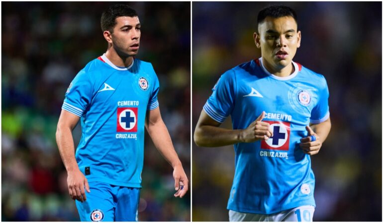 Erik Lira y Charly Rodríguez renovarán con Cruz Azul / Foto: Mexsport