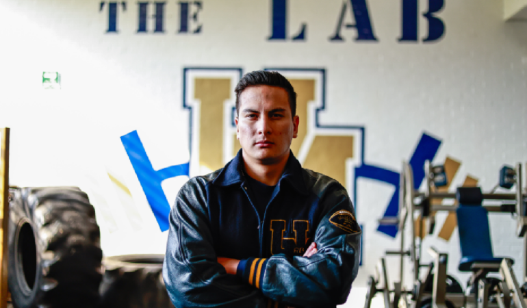 Esteban Espinoza quiere conseguir el titulo con Pumas CU foto_ Luis Garduño