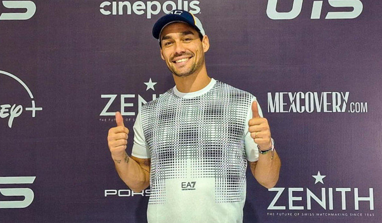 Fognini va jugar en el UTS de Guadalajara. FOTO: CORTESIA