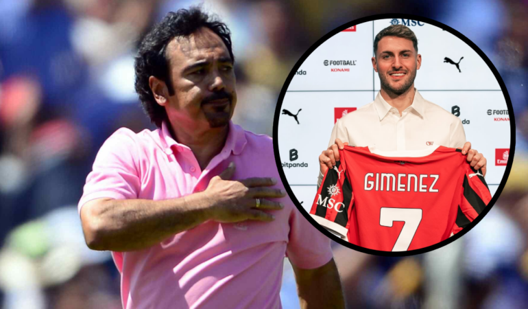 Hugo Sánchez aconsejó a Santiago Giménez para triunfar en el AC Milan / Foto: Mexsport