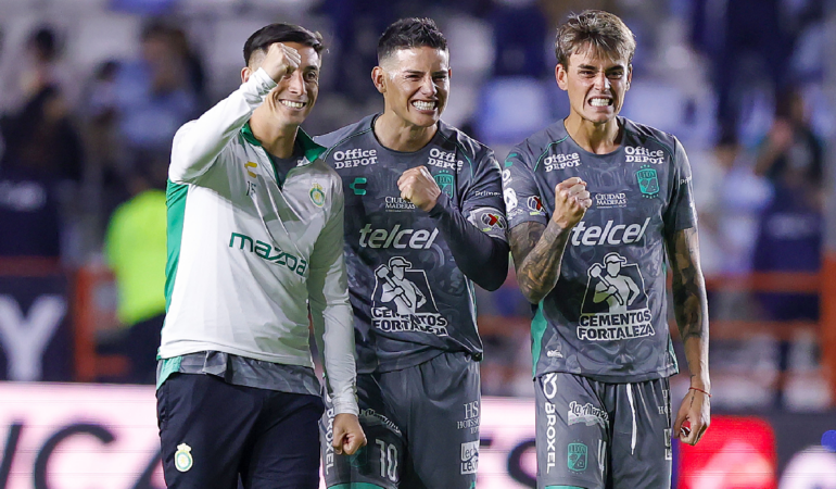 James Rodríguez está muy feliz en León / Foto: Mexsport
