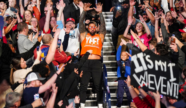 Jey Uso fue el luchador con más derrotas en 2024 / Foto: Cortesía WWE