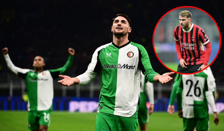 Julián Carranza llegó como agente libre al Feyenoord