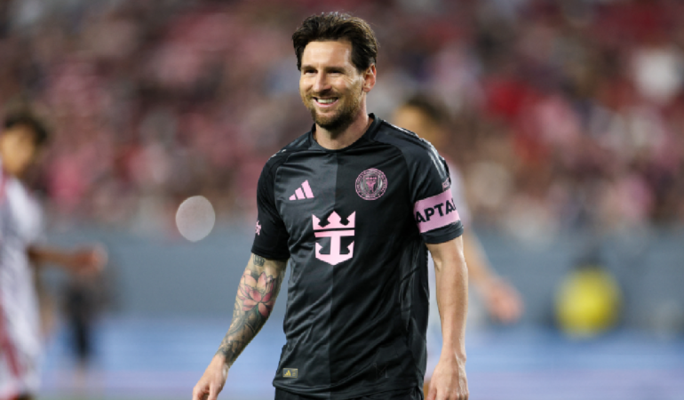 Lionel Messi anota y le da la victoria al Inter Miami / Foto: Reuters