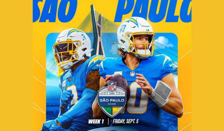 Los Angeles Chargers aún no conocen a su rival en Brasil