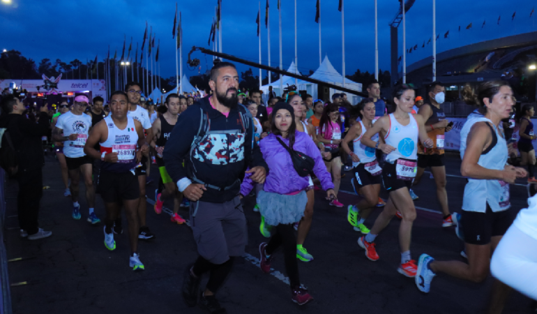 Los runners podrán prepararse para el Maratón de la Ciudad de México en varias carreras / Foto: Oswaldo Figueroa