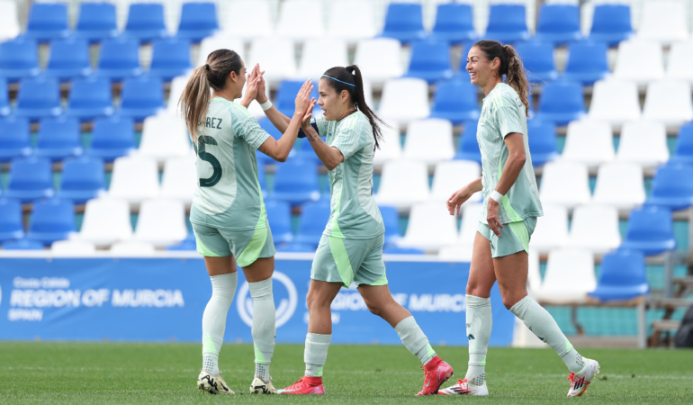 México derrota a China en la Pinatar Cup foto_ Selección Mexicana Femenil