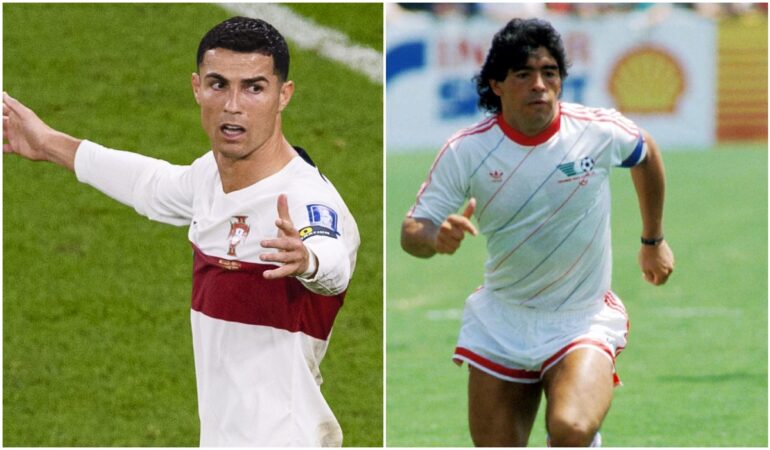 Maradona reventó a Cristiano por nombrarse el mejor de la historia / Foto: Mexsport