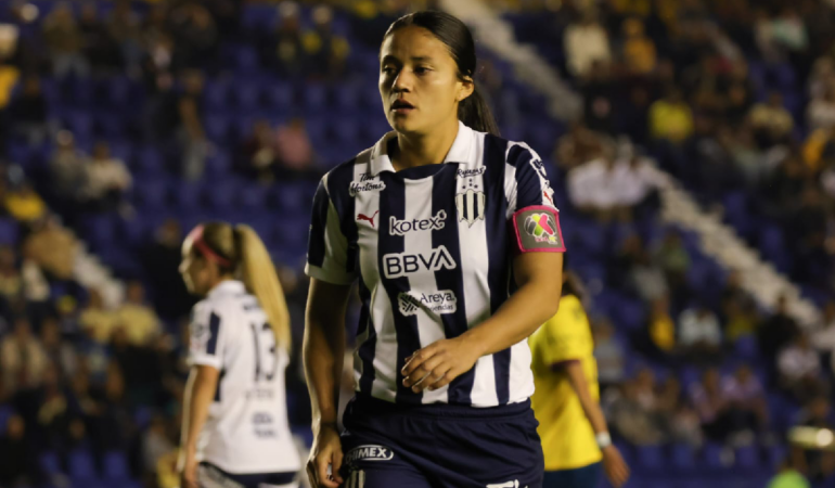 Rebeca Bernal anotó un gol al América. Foto: Sarahi Melecio