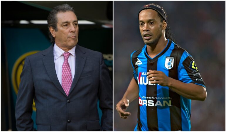 Ronaldinho dejó callado a Tomás Boy _ Foto_ Mexsport