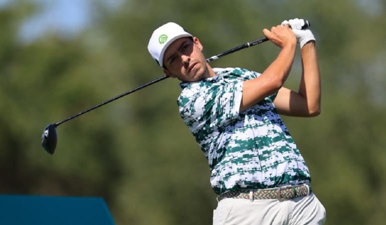 Santiago de la Fuente fue el mejor mexicano del día / Foto: Cortesía Mexico Open at Vidantaworld