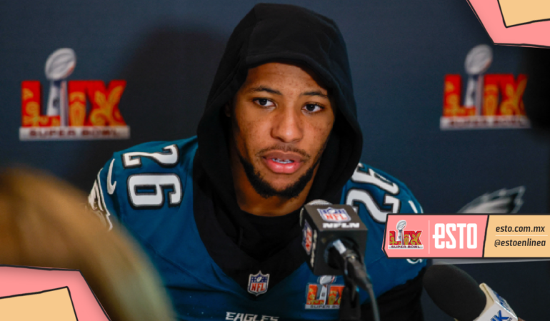 Saquon Barkley sabe que puede lograr un hito con Eagles en el Super Bowl / Foto: Reuters