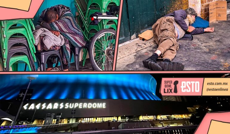 Los homeless y las casas abandonadas son el rostro no visto de Nueva Orleans / Arte: Noé López