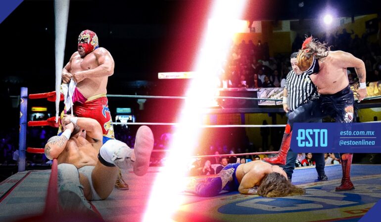 La Arena México vibrará en Homenaje a Dos Leyendas con la lucha de apuestas / Arte: Abril Hernández