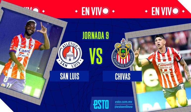 Atlético San Luis vs Chivas. Arte: Noé Gómez