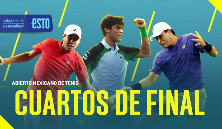 Los cuartos de final del abierto de Acapulco están listos / Arte: Abril Hernández