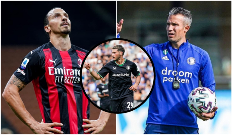 Zlatan y Van Persie han sido los mentores de Santiago Giménez / Foto: IG Zlatan | Van Persie