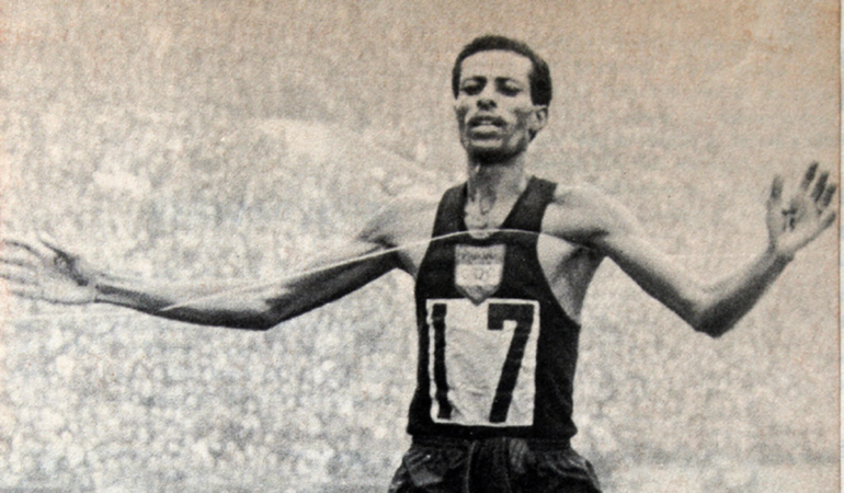 Abebe Bikila ganó el oro olímpico descalzo _ Foto_ Reuters (1)