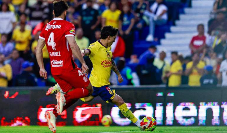 América impuso su ley en casa y es líder provisional tras vencer al Toluca