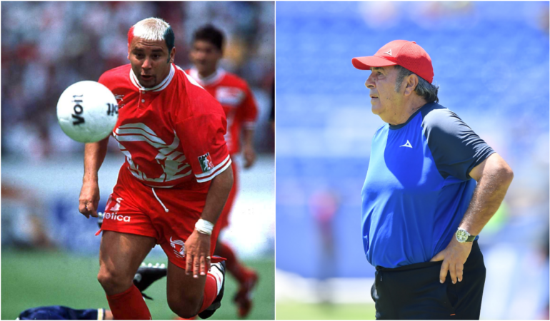 Antonio Mohamed casi golpea a Carlos Reinoso fotos- Mexsport